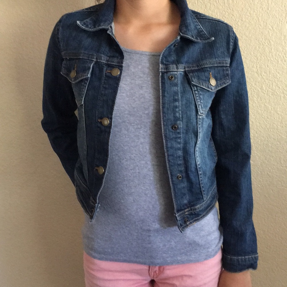 Dark denim jacket